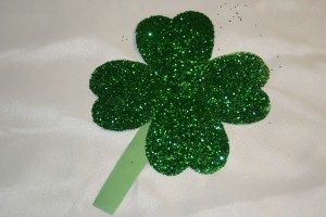 Shimmery Shamrock Craft