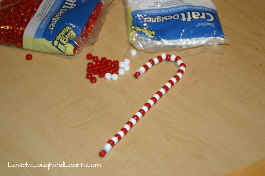 Finished Candy Cane Craft