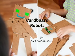 Learning Activities for Shapes: Cardboard Robot