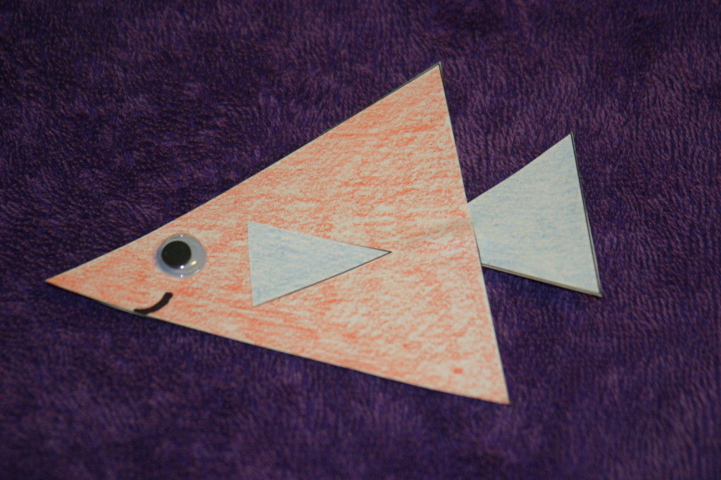 Triangle Fish Craft