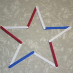 Have fun with stars by making this popsicle/craft craft.