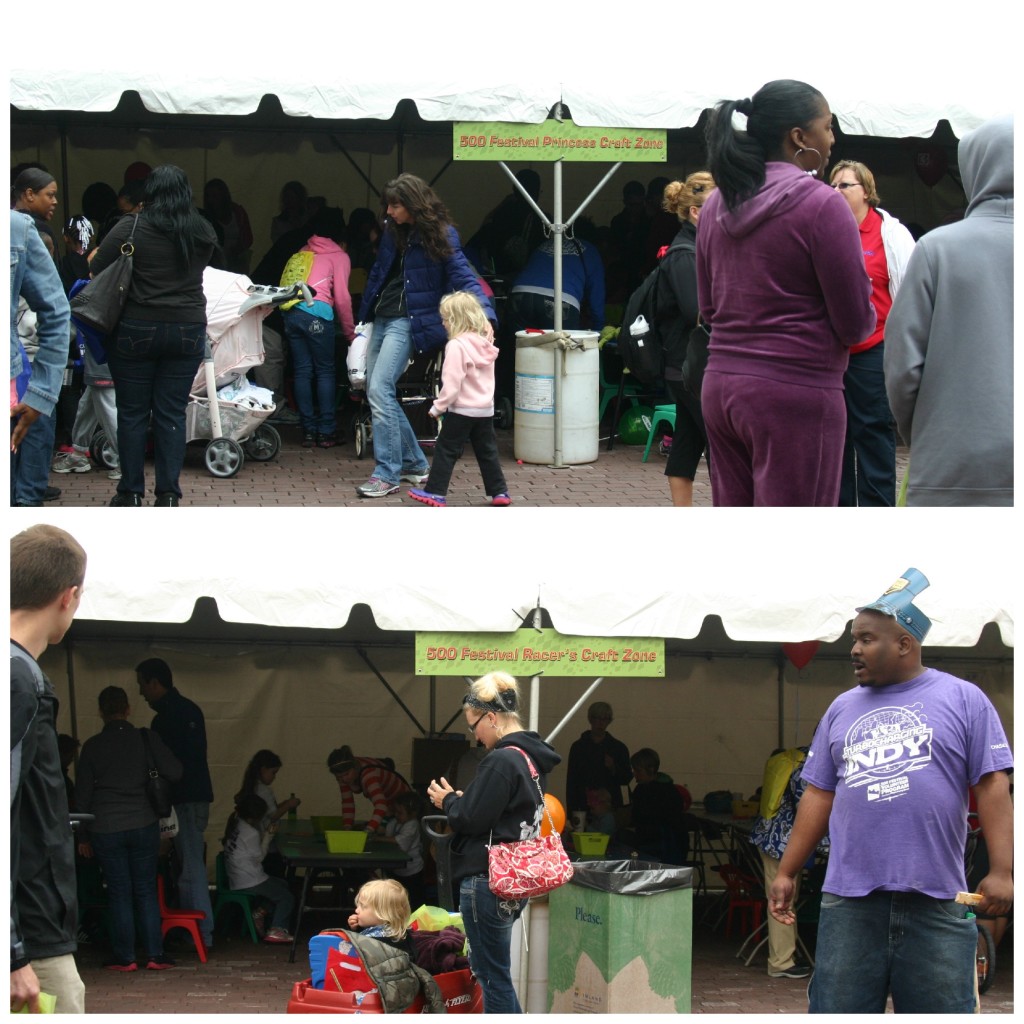 Craft Tents at the Chase 500 Festival Kids' Day