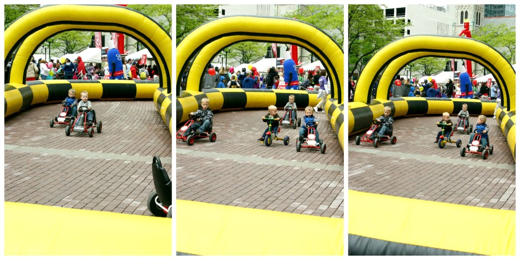 Pedal Raceway at the Chase 500 Festival Kids' Day