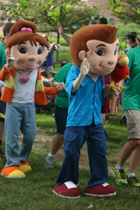 PBS Kids in the Park: PBS Characters