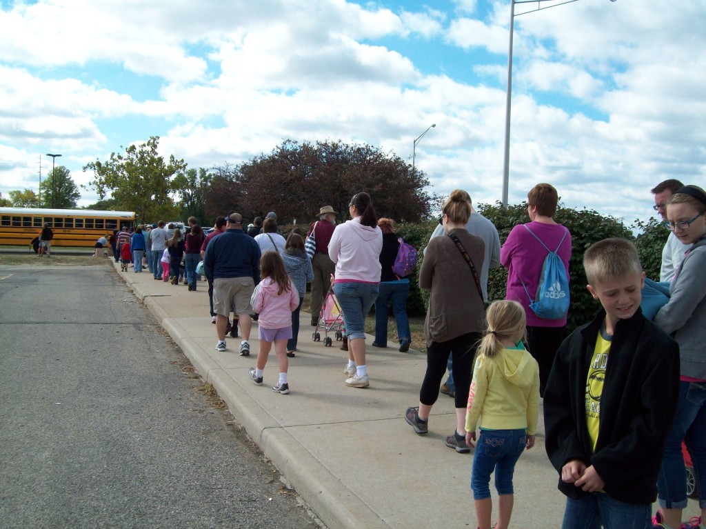 Love to Laugh and Learn: Standing in Line at Hoosier Outdoor Experience