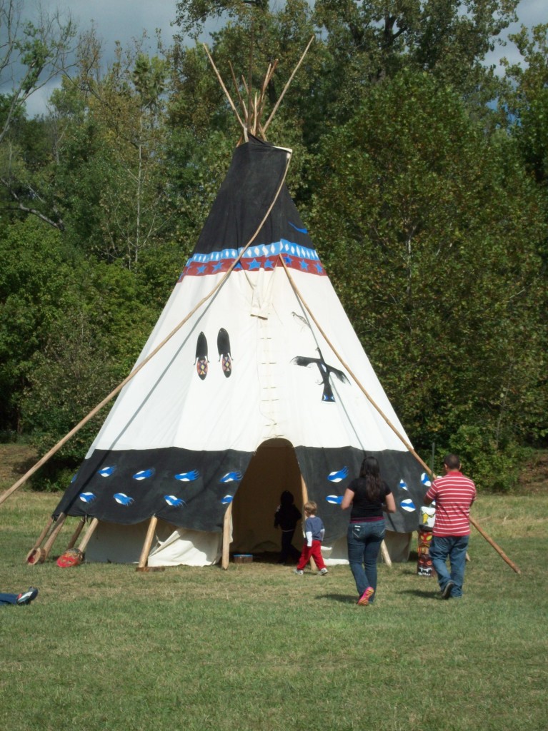 Love to Laugh and Learn: Teepee at Hoosier Outdoor Experience