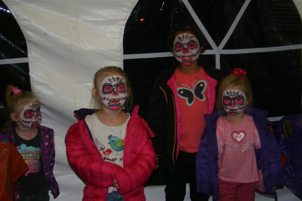 Spooky Fun at Conner Prairie: Face Painting Fun