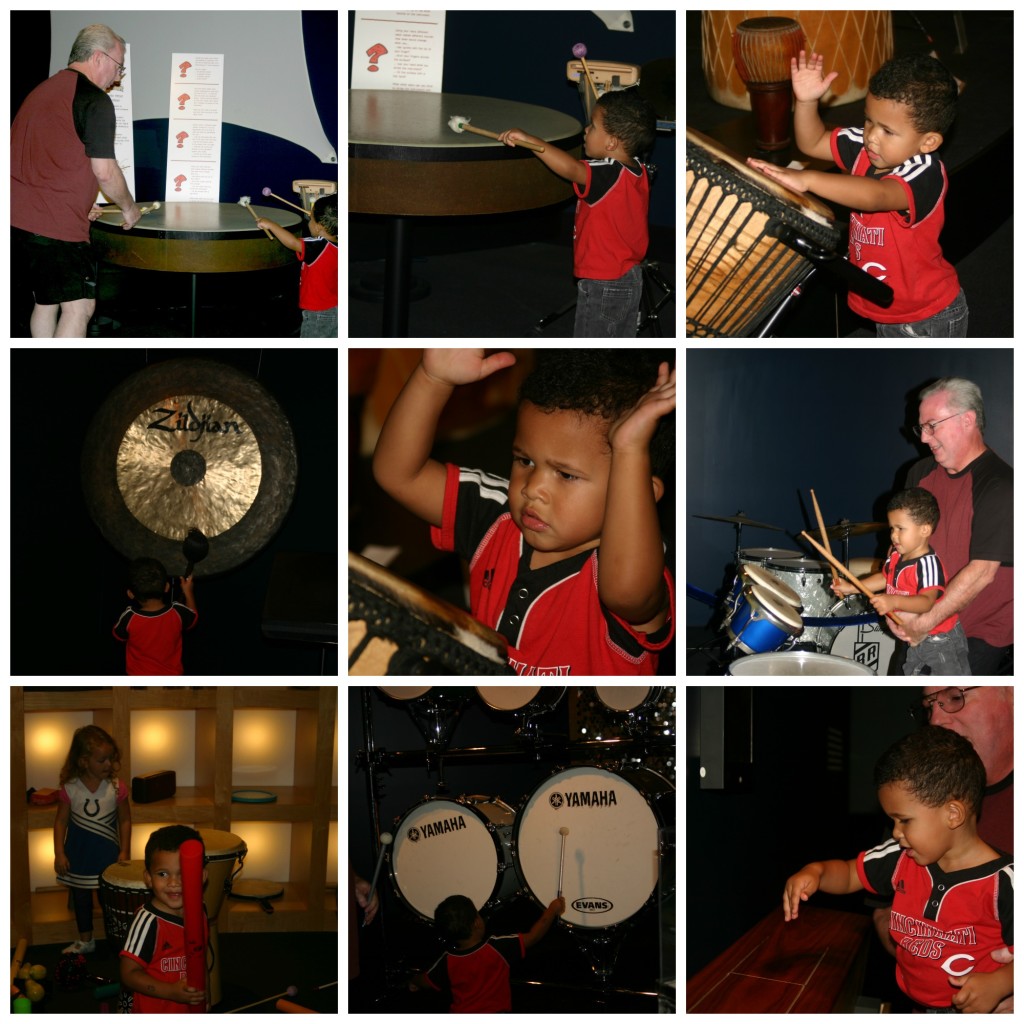 Rhythm! Discovery Center Collage