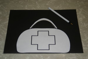 Community Helpers: Doctors -Do ctor's Bag Craft