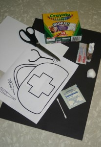 Community Helpers: Doctors - Materials Needed For Doctor's Bag Craft