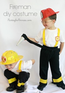 Firefighters: Fireman D.I.Y. Costume by Parties for Pennies