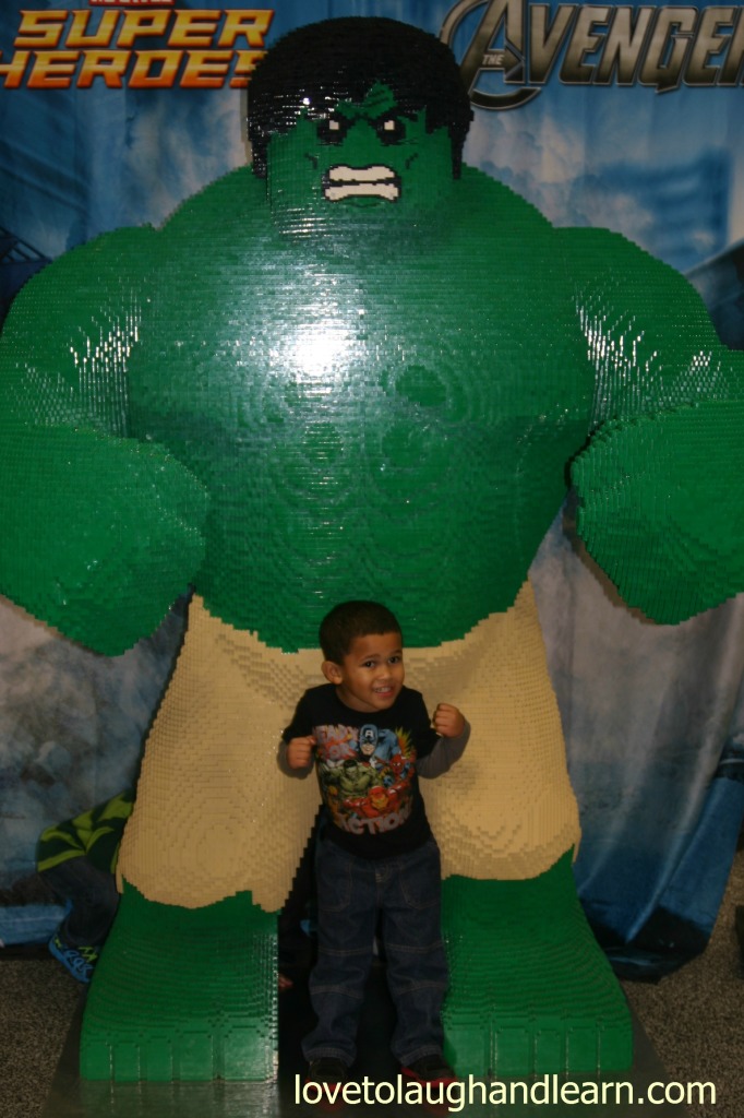 LEGO® KidsFest: Jeremiah and the Hulk edited