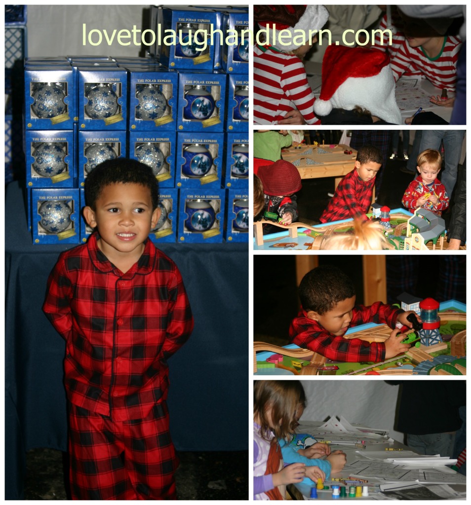 Making Memories with the Polar Express: Activity Tents