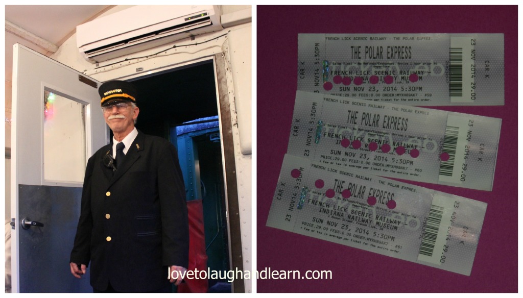 Making Memories with the Polar Express: Conductor & tickets