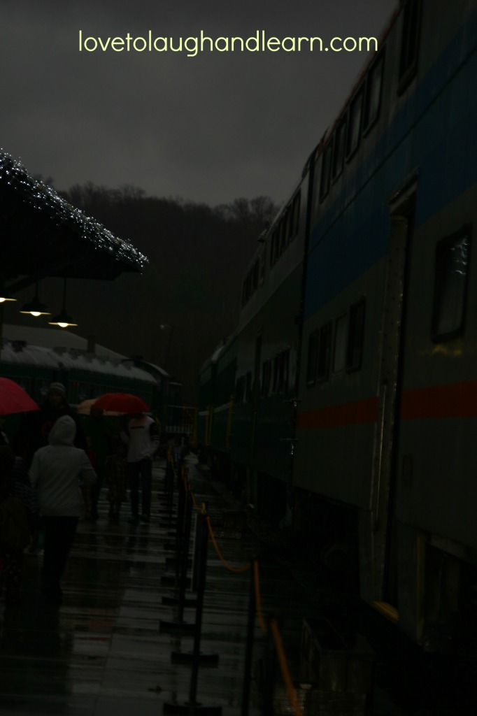 Making Memories with the Polar Express: It rained...a lot!