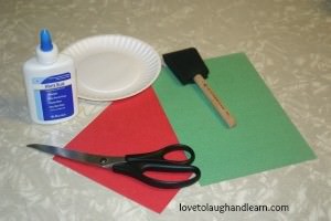 Learning Activities for the Color Red: Materials Needed for Torn Paper Apple Craft