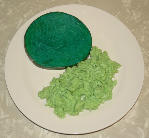 real green eggs and ham