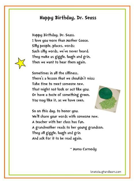 Happy Birthday To You! By Dr. Seuss - Opmbl