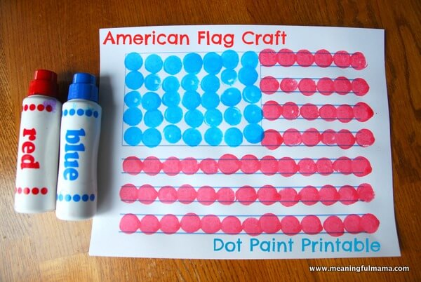 Flag Day: American Flag Craft